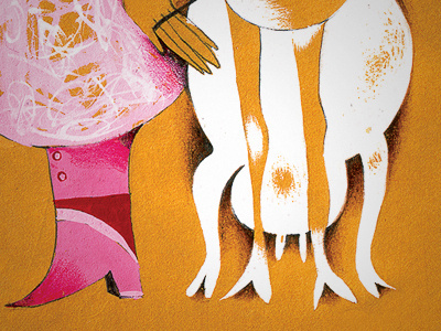 Goat illustration animal atrokhau goat illustration