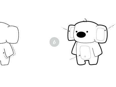 Drawing Kiwi the Green Koala activity drawing illustration