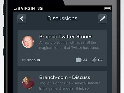 Discussions iOS design ios retina x2