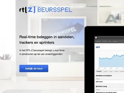 RTLZ Beursspel beurs game ing rtl rtlz spel stock