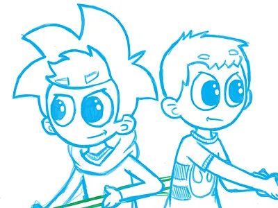 Mostly Harmless bean illustration jelly jelly and bean lightsaber staff weapon star wars stargate