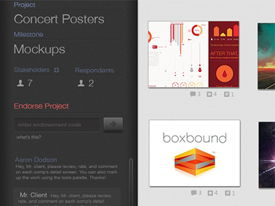 Sidebar portfolio sidebar ui webdesign website