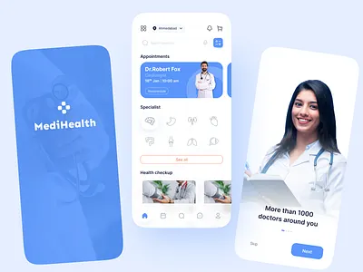 Medical mobile app app design appointment appointment app book book appointment clean concept app doctor app doctor appointment health app healthcare medical app medicine medicine app mobile app mobile app design mobile ui online ui ux