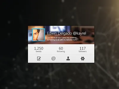 Rebound Twitter design elements free freebie icons interface psd rebound social social media twitter ui ux widget