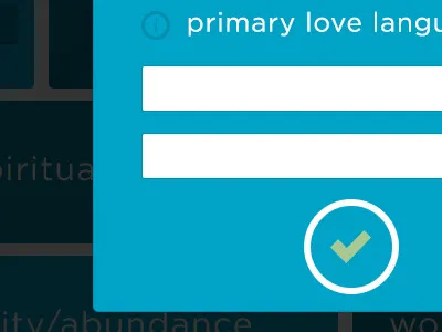 My Me Sheet box check circle design field form grid help hover input layout lightbox ui