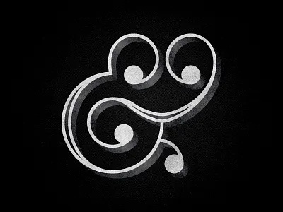 Ampersand ampersand australia gold coast logo love heart swirl type verg