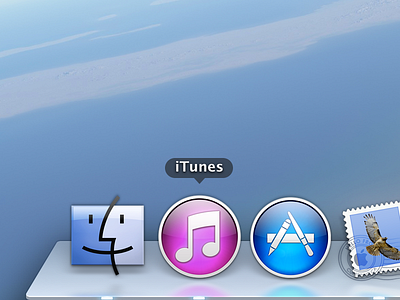 iTunes 11 Replacement Icon apple dock icon ios itunes itunes 11 mac os x pink purple replacement