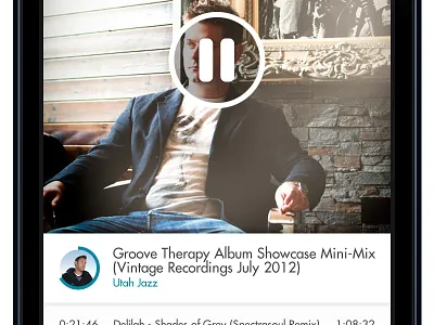 Now Playing app mobile music