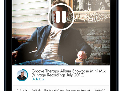 Now Playing app mobile music