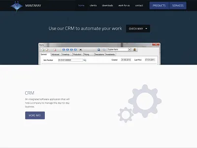 Mantaray Landing crm fish icon landing mantaray perfect pixel purple web