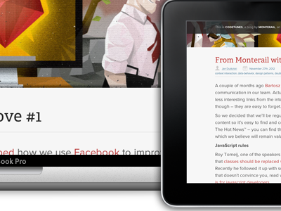 Codetunes.com - Responsive Design adelle blog codetunes design desktop ipad iphone menu mobile parallax proximal nova responsive
