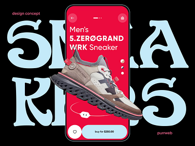 Sneakers Store Mobile IOS App android android app animation app app screen design dashboard design interface ios ios app marketplace mobile mobile app mobile ui online shopping purchase sneakers store ui uiux