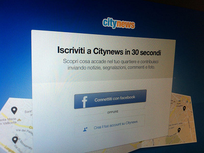 Sign up page facebook map modal signup splash ui web webdesign