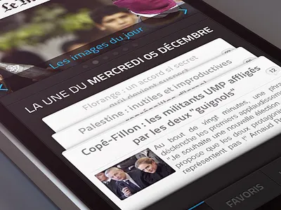 Le Monde app ios iphone news