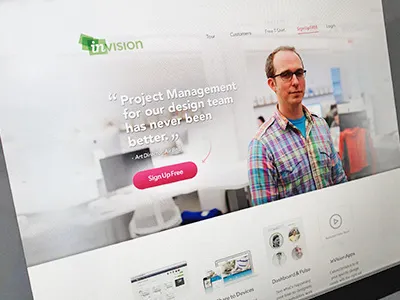 Invision awesomeness design focus lab invision web design