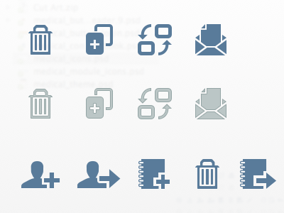 Android App Icon Sprite android app disabled enabled icon sprite