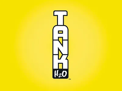 TankH2O Logo bottle dive logo scuba tank tankh2o water