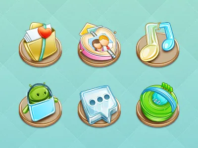 Superstar icons photoshop poseit