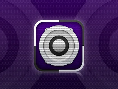 Mobile Icon android black design icon ios mobile purple white