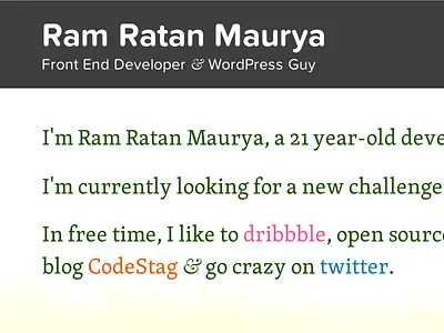 Portfolio ampersand portfolio proxima nova soft skolar typography