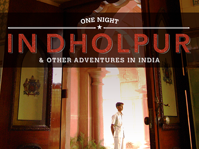 One Night Book Cover book book design print