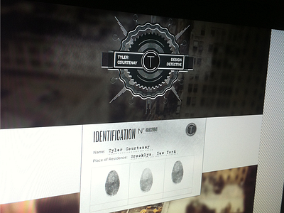 Design Detective Homepage Prelim detective page design web web design