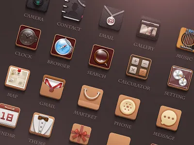 FHM clock fastion fhm icons man paulchan theme