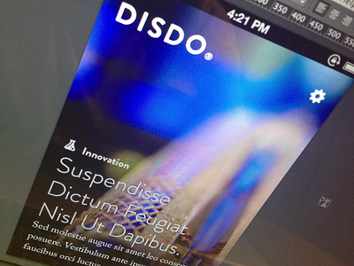 iPhone RSS Reader - First UI Concepts interface iphone mockups news paper reader ui ux wood