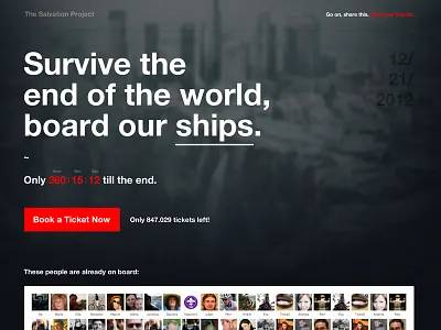 The Salvation Project 2012 end helvetica of project the typography web world