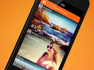 GABI 2.0 app application appstore facebook fb gabi iphone rendering ui