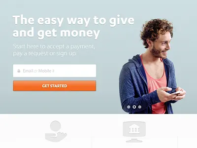 Splash page 800x600 corporate hipster icons landing landing page money portal splash page web app