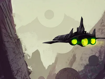 Sci Fi Doodle 2 concept art illustration sci fi