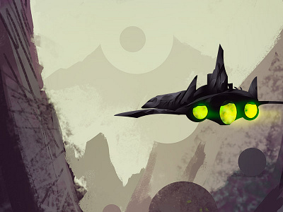 Sci Fi Doodle 2 concept art illustration sci fi