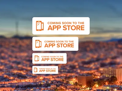 App Store Vector Buttons app store buttons free ios iphone psd vector