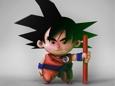 Son Goku Wallpaper ball dragon draw illustrationdragonball photoshop samuel suarez son goku