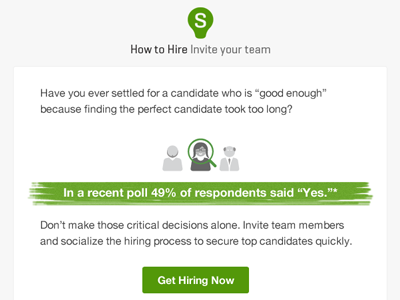 Engagement email engagement hr marketing recruiting