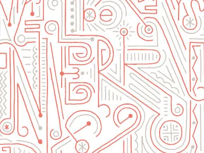 May Your Days be Merry & Bright christmas hand drawn lettering merry typography xmas