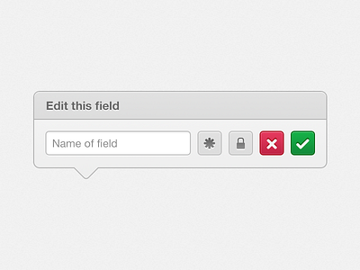 Pop over free grey psd ui
