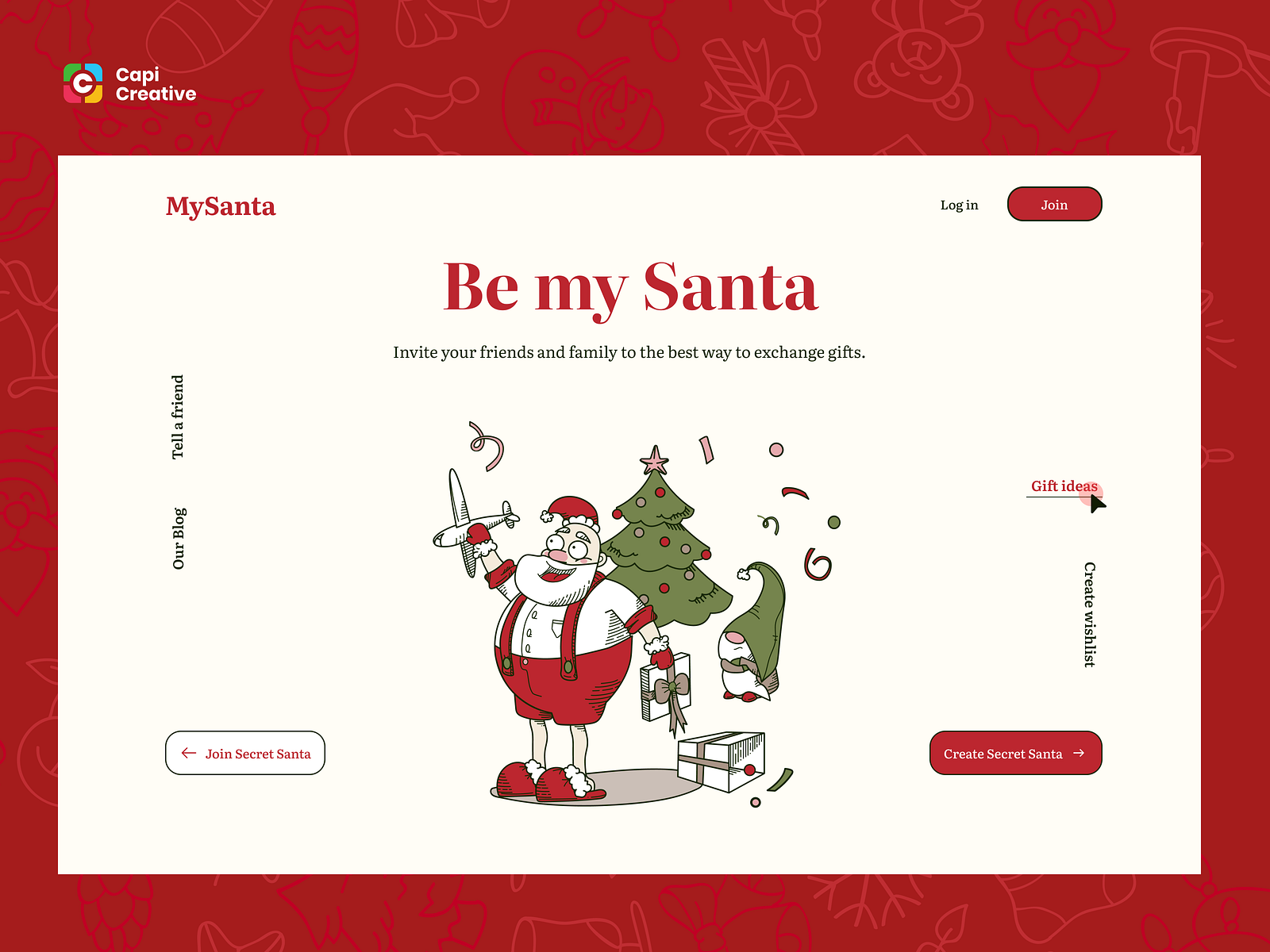 Gift Store - Website Design Concept by Capi Product on Dribbble