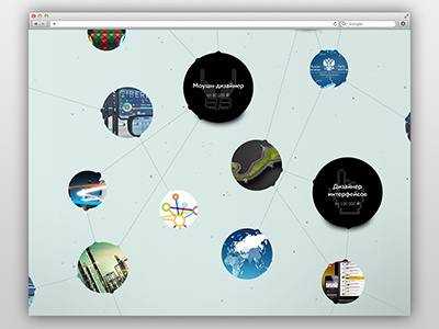 Hiring page for designers canvas cells hire hiring html5 job network page portfolio previews single page studio web