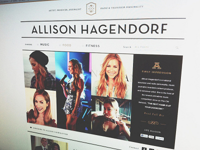 Homepage 3 colors black and gold forefathers homepage minimal type website
