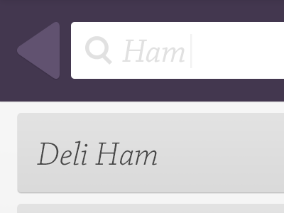 Input Search cauldron ham input minimal search ui