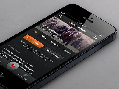 Switchcam for iPhone ios iphone iphone5 record switchcam tabs