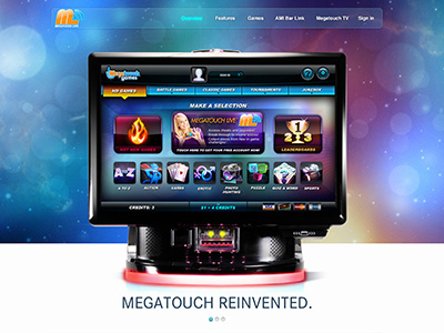 Player site banner buttons css3 games navigation slider website