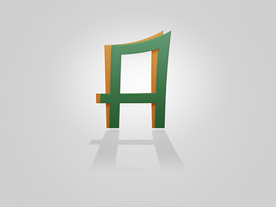Random A a logo simple