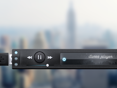 Player itunes music player ui usb