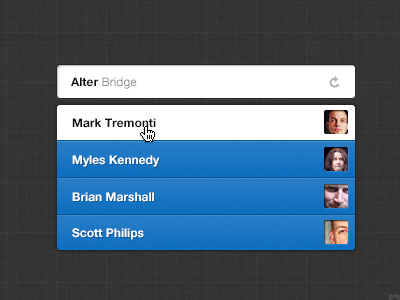 Auto Complete (PSD) autocomplete form free jquery pixellest psd search ui