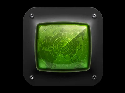 Digitalwar Icon 2 application icon capture city digital war digitizing game geolocation goal icon interface map pixels radar search war