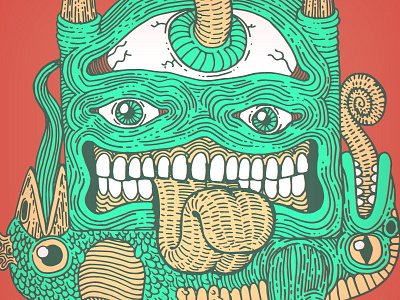 totem datamouth illustration totem