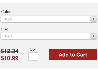 Simple Add to Cart